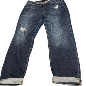 Judy Blue Slim Fit Jeans Blue Distressed 14W
